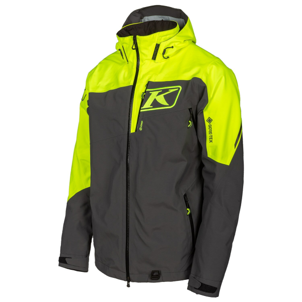 Klim Storm nem bélelt motoros dzseki, fekete – Hi-Vis, 38, nordicamoto.ro