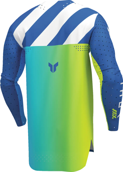 Thor Sportmode Synth Blue póló, 2XL, 11, nordicamoto.ro
