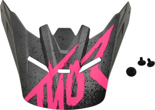 Visor Kit For Youth Sector Hype S9y Charcoal/pink Matte Gray, Pink ONE SIZE, 1, nordicamoto.ro