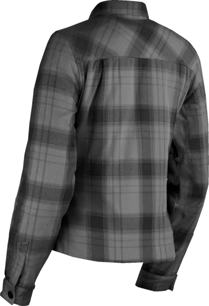 Női Fallblock flanel kabát, fekete, szürke, M-es méret, 3, nordicamoto.ro