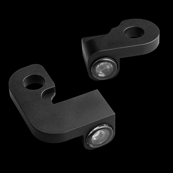 Nano Series Handlebar Turn Signals Black, 2, nordicamoto.ro