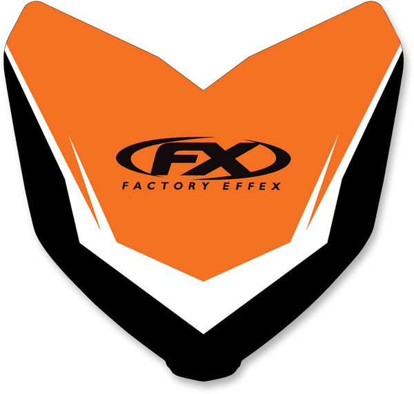 Front Fender Graphic Kit Blue, White, Yellow, 1, nordicamoto.ro