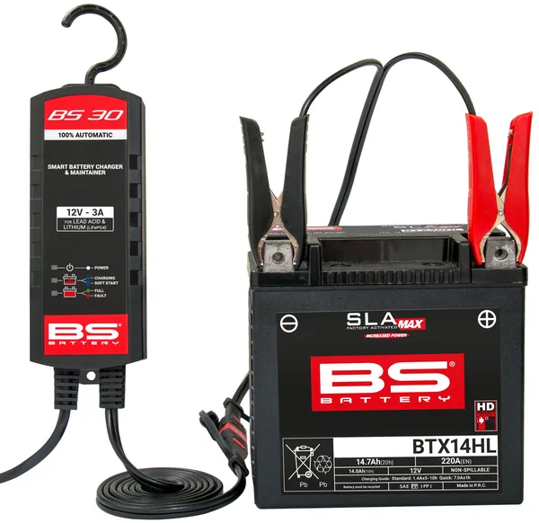 Bs30 Charger Black, 4, nordicamoto.ro