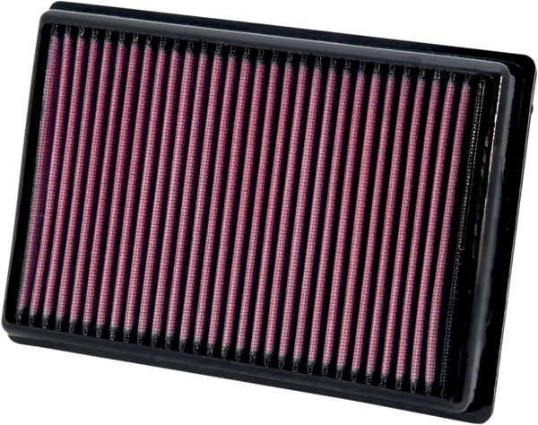 High-flow Air Filter Black, Red, 1, nordicamoto.ro