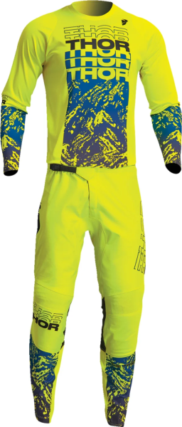 Tricou Thor Sector Atlas Acid/Blue XL, 4, nordicamoto.ro