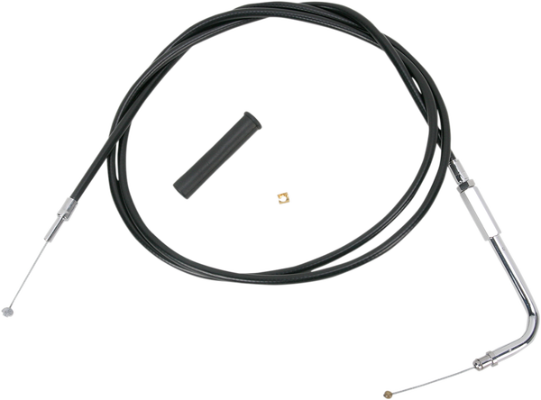 Black Vinyl Throttle/idle Cable Black, 1, nordicamoto.ro