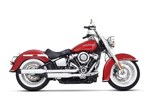Muffler Slip-on 3.5(r) Duals For Softails Chrome, 1, nordicamoto.ro