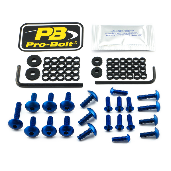 Fairing Bolt Kit For Honda Blue, 1, nordicamoto.ro