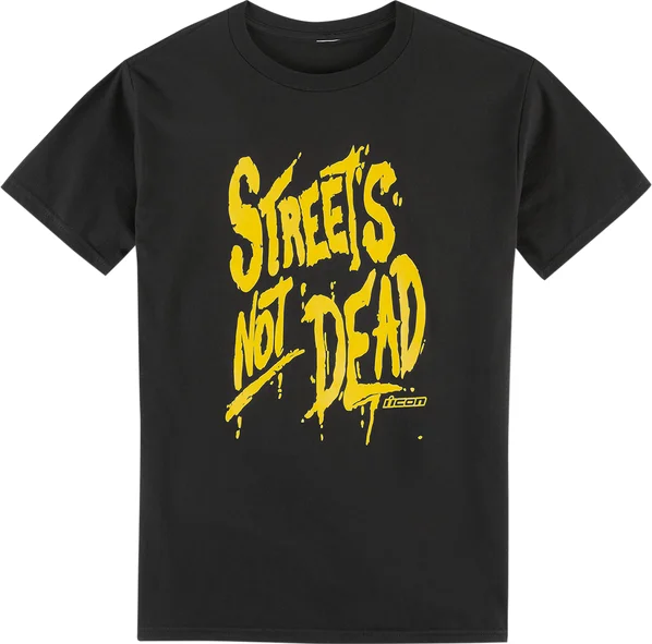 Streets Not Dead T-shirt Black M, 1, nordicamoto.ro