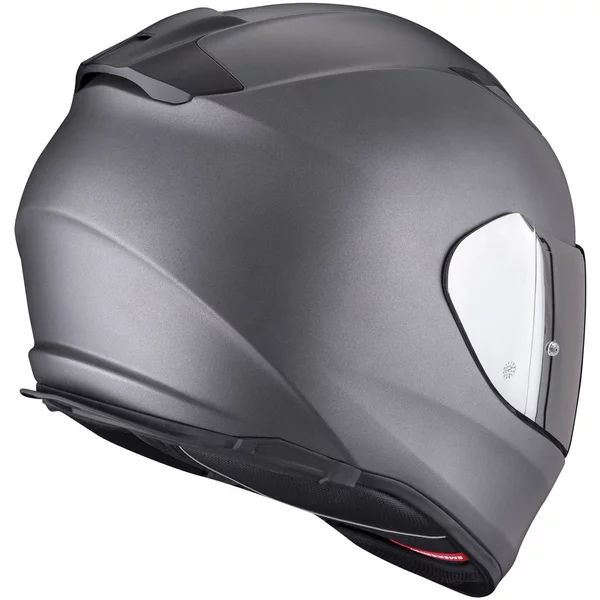 SCORPION EXO-491 SOLID M teljes arcú sisak, fehér, 2, nordicamoto.ro