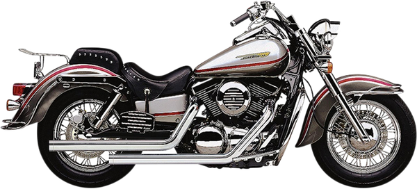 Dragster Exhaust System Billet, Straight-cut, 1, nordicamoto.ro