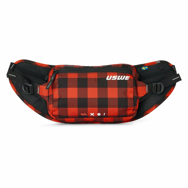 Uswe 2L hátizsák – Flannel Red/Black, 1, nordicamoto.ro