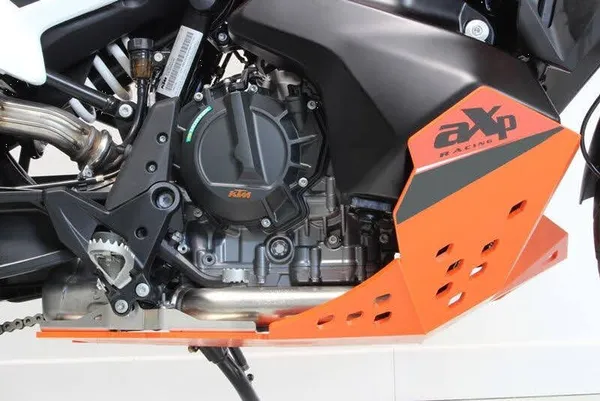 AXP Racing motorvédő a KTM Adventure 790/890 (2019–2023) modellekhez, narancssárga, 3, nordicamoto.ro