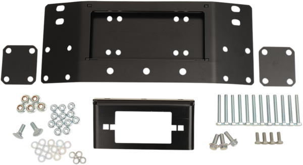 Winch Mount Kit Black, 1, nordicamoto.ro