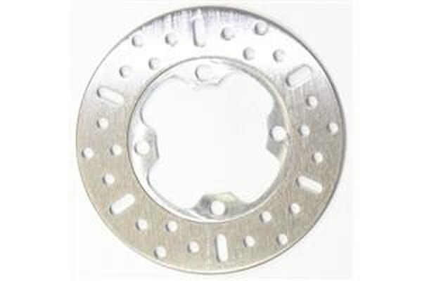Round D-series Fixed Offroad Brake Rotor Gold, Polished Steel, Stainless Steel, Zinc, 1, nordicamoto.ro