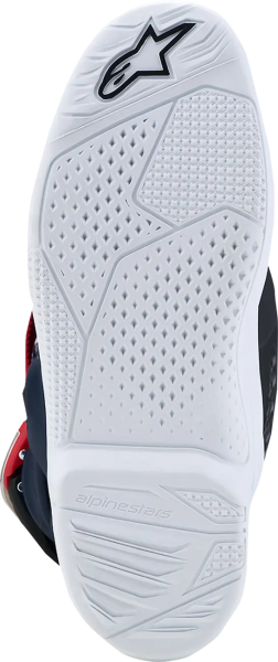Alpinestars Tech 7S gyermekporvédő, fehér/kék, 40,5-es méret, 5, nordicamoto.ro