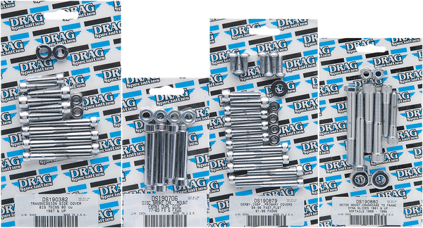 Bolt Set Silver, 1, nordicamoto.ro