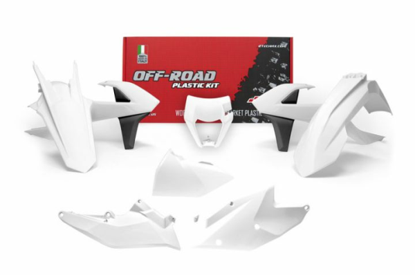 Kit Plastice RACETECH KTM EXC/EXC-F '17-'19 Alb, 2, nordicamoto.ro