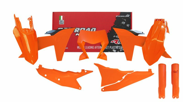 Kit Plastice RACETECH KTM 2024 KTM EXC, EXC-F Orange, 1, nordicamoto.ro