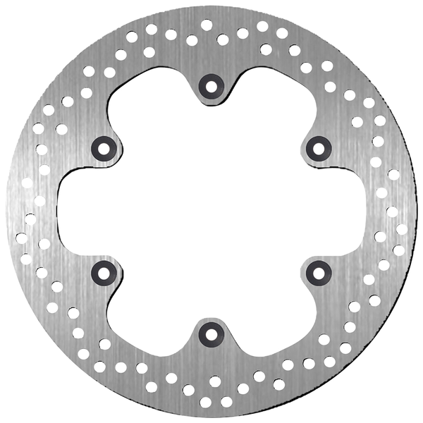 Brake Rotor Round Silver, 1, nordicamoto.ro