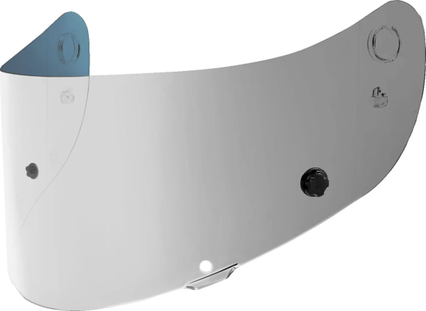 Icon Optics™ Airframe Pro/Airform/Airmada™ Tracshield™ ezüst színű sisakpajzs – EGY MÉRET, 1, nordicamoto.ro