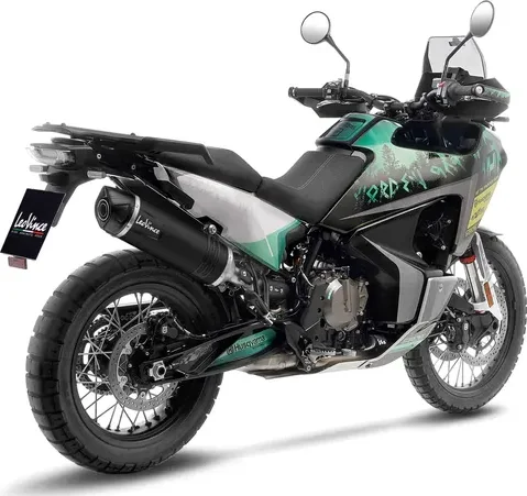LeoVince LV One Evo Black Edition csőre szerelhető kipufogórendszer a Honda NC750X-hez, 7, nordicamoto.ro