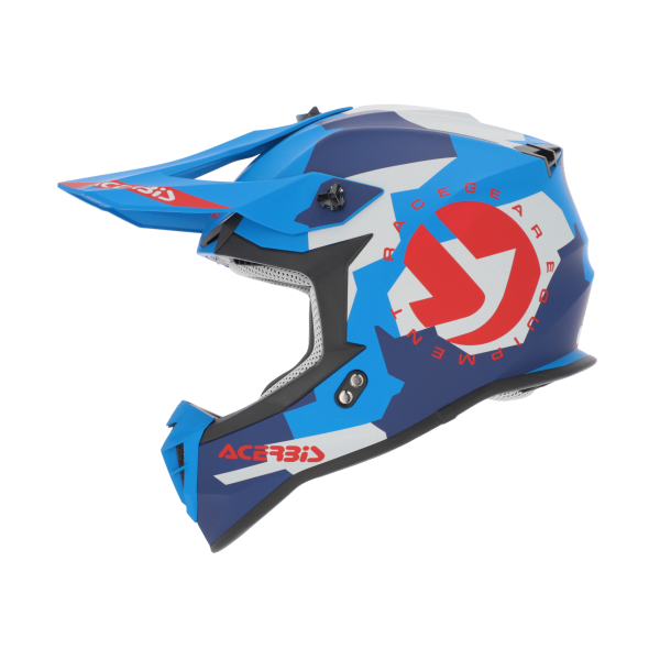 Acerbis Linear 22-06 sisak, kék/piros, M-es méret, 8, nordicamoto.ro