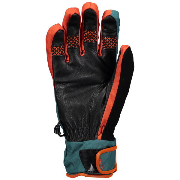 Scott Glove Arctic GTX jasper green/orange pumpkin S, 3, nordicamoto.ro