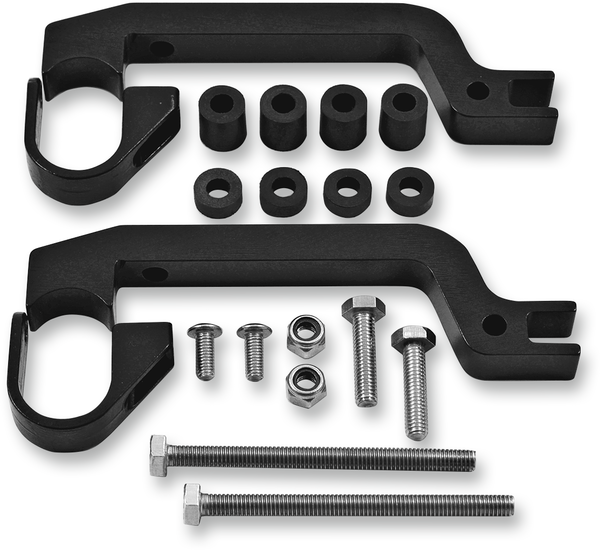 Stonewall Handguard Mounts Black, 1, nordicamoto.ro