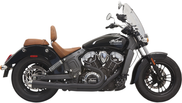 Road Rage 2:1 Exhaust System Black, 2, nordicamoto.ro