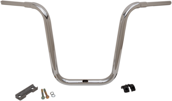 1-1/2(r) Grande Traditional Ape Hanger Handlebar Silver, 1, nordicamoto.ro