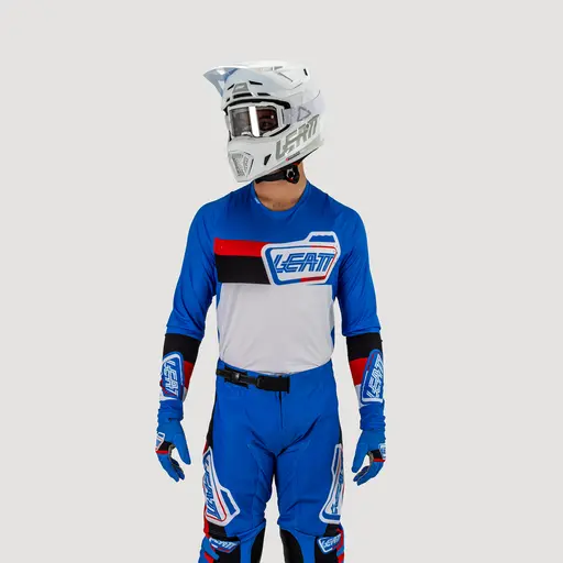 Leatt 4.5 Lite PitBoard póló, királykék/fehér, L-es méret, 6, nordicamoto.ro