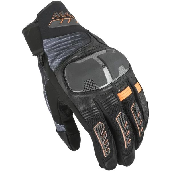 Manusi de piele vara MACNA RIME 2.0 Negru 3XL, 1, nordicamoto.ro