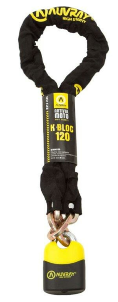 Chain Lock K Block Black, Yellow, 3, nordicamoto.ro