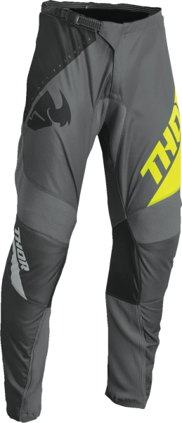 Pantaloni Copii Thor Sector Edge Acid/Gray 20, 5, nordicamoto.ro