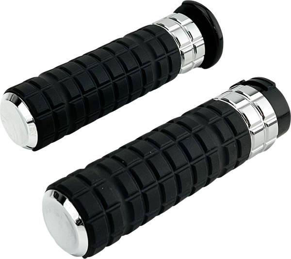Speedliner Grips Silver, 1, nordicamoto.ro
