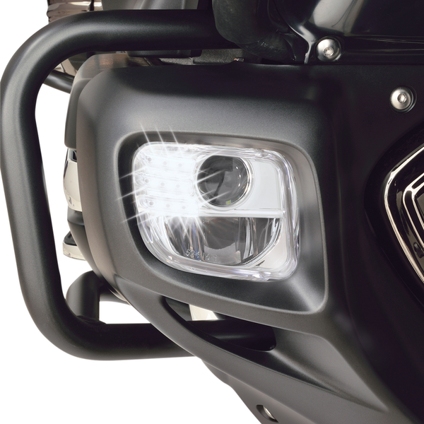 Tridium Led Fog Light Kit Chrome, 5, nordicamoto.ro