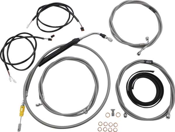 Complete Plug-and-play Cable Kit Silver, 1, nordicamoto.ro