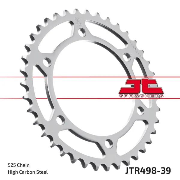 JT SPROCKETS hátsó lánckerék, természetes színű, 1, nordicamoto.ro
