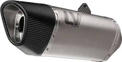 Lv-14 R titán teljes kipufogórendszer, fekete, 1, nordicamoto.ro