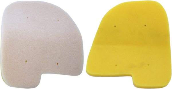 Foam Air Filter Yellow, 1, nordicamoto.ro