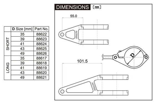 Mounting Bracket Black, 1, nordicamoto.ro