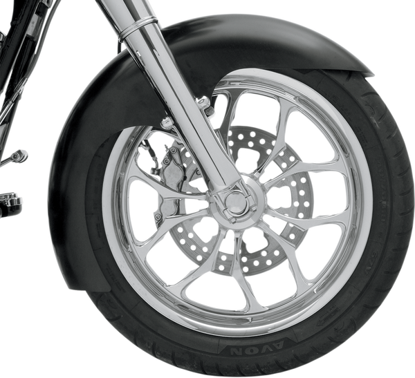 Hugger Front Fender With Mounting Blocks For Softail/dyna Black, 3, nordicamoto.ro