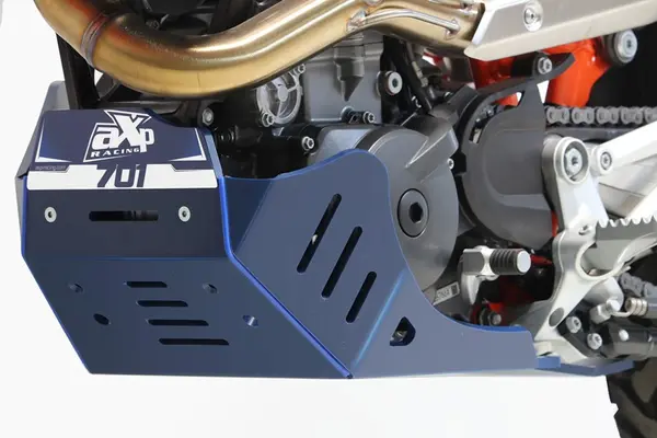 AXP Racing Adventure motorvédő a Husqvarna 701/KTM 690 (2016–2025) modellekhez, kék, 2, nordicamoto.ro