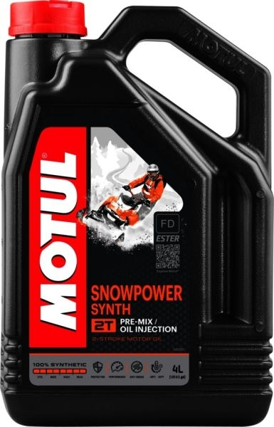 Motul Snowpower SYNTH kétütemű motoros szánolaj, 1, nordicamoto.ro