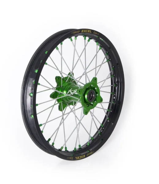 Elite Mx-en felnik, ezüst küllők, fekete, zöld, 1, nordicamoto.ro
