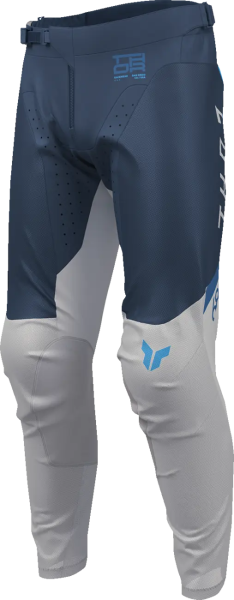 Pantaloni Thor Launchmode Air Raptor Gri/Albastru 28, 8, nordicamoto.ro