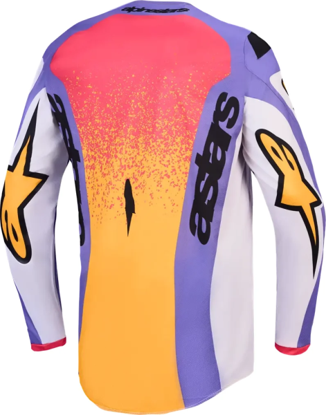 Alpinestars Fluid Drag póló, fehér/kék/arany, XXL, 2, nordicamoto.ro