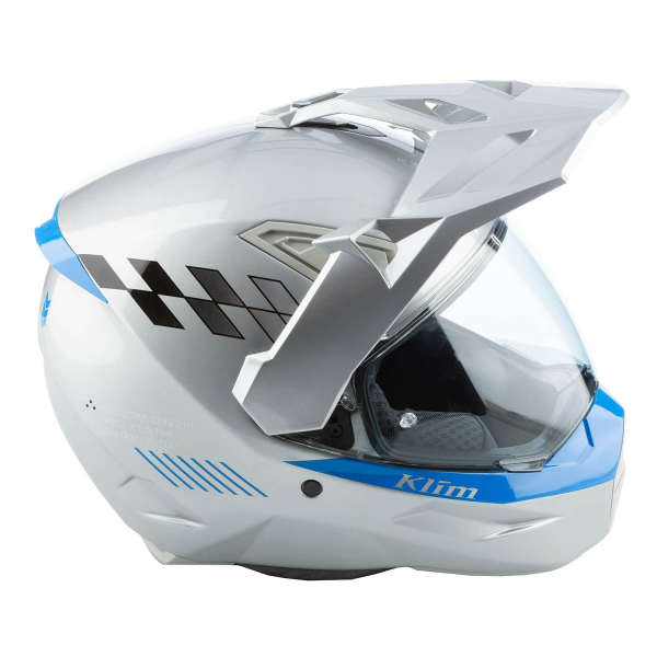 Klim X1 Alpha ECE/DOT Gloss Hi-Vis motoros sisak – fehér, 34, nordicamoto.ro