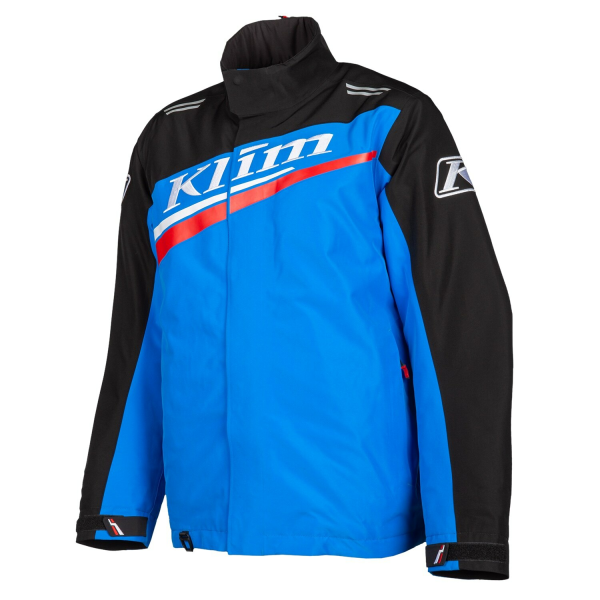 Geaca Snowmobil Klim Kaos Insulated Black - Electric Blue Lemonade, 20, nordicamoto.ro